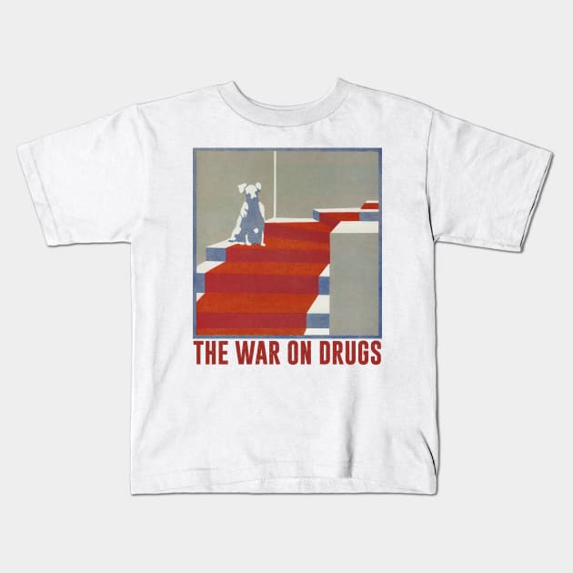 The War On Drugs - Original Aesthetic Design Kids T-Shirt by unknown_pleasures